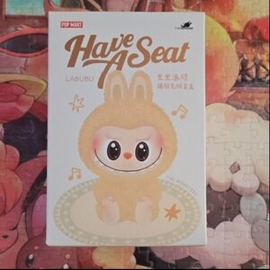 Have A Seat Labubu Vynil Plush Pendant Blind Box
